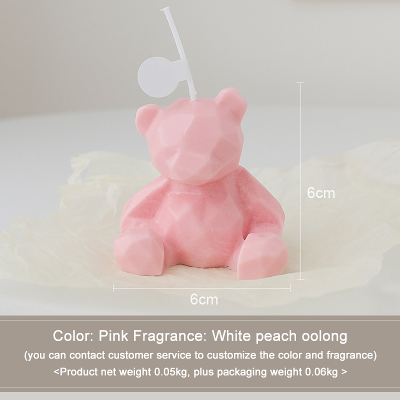 สีชมพู (กลิ่น: อูหลงพีชสีขาว)