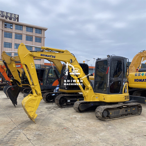 Original <b>Paint</b> Used Komatsu Pc56 Excavator 5.6-ton Mini Digger 28.3kw Power For Construction CE EPA 0.18m³ Bucket pc35 pc45 pc58 - Product Image 2
