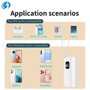 Power Bank Personalizzabile con Logo, Leggero, 5000mAh, Mini <span class=keywords><strong>Caricabatterie</strong></span> Portatile a Capsula con Supporto per Telefono - Product Image 6