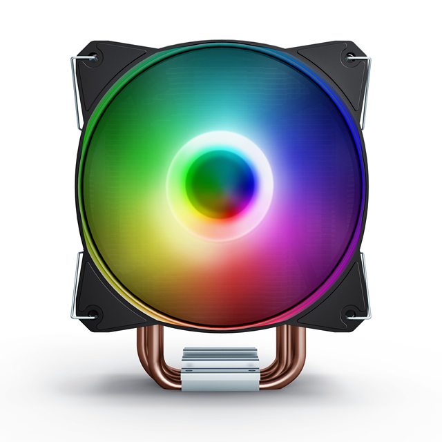 SAMA New CPU Cooler for Desktop Pc with Rainbow ARGB Effect Light LED Air Cooling Fan 12v Wholesale
