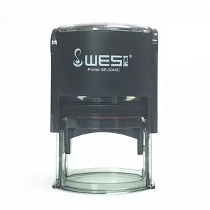 WES SE-3045 high frequency precision stamping parts self inking stamp shiny