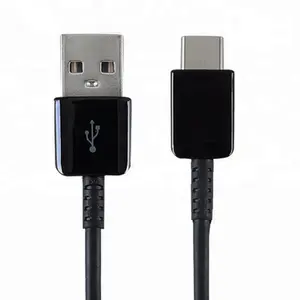 Kabel Pengisi Daya Cepat untuk Samsung Galaxy S8 S9 S10 + Plus Tipe C USB-C