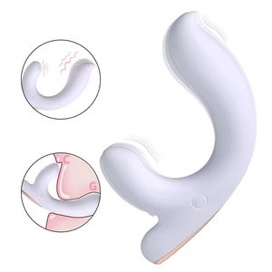 Masajeador Vibrador de Silicona Personal de Doble Punta para Mujer, Tipo Varita - Product Image 1