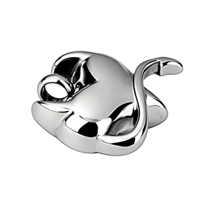 Guci Abu Kremasi Ramah Lingkungan dari Baja Anti Karat Modern, Kenang-kenangan untuk Abu Jenazah, Desain Rebellious Heart - Product Image 3