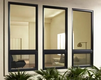 Vidrio laminado ligero y moderno Ventanas fijas Interiores de Casa Eficiencia energética Ventanas panorámicas Baños Precio de fábrica