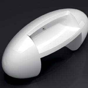 Luxury Lighting Beauty Salon <b>Reception</b> Desk Minimalist White Spa <b>Reception</b> Desk for Retail Store - Product Image 3