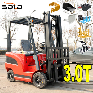 Harga Pabrik Forklift Elektrik Mini Portabel 1.5 Ton 2 Ton 3 Ton 3.5 Ton 4 Ton dengan Aksesoris - Product Image 1
