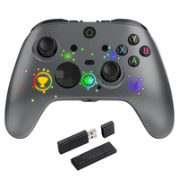 Control de Juego Inalámbrico RGB de Alta Calidad de 2.4GHz para One S/X con Programación Trasera, Diseño Ergonómico y Giroscopio de Seis Ejes