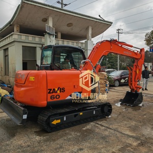 Mini-excavatrice Hitachi ZX70 d'occasion, excavatrice compacte de 7 tonnes, moteur d'origine, excavatrice d'occasion ZX50 ZX60 avec certification EPA CE - Product Image 1