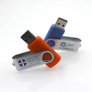 Memoria USB giratoria 2.0 3.0 con logotipo personalizado, unidad flash USB, pendrive de 128MB, 1Gb, 2Gb, 4Gb, 8Gb, 16Gb, 32Gb, pendrive USB. - Product Image 1