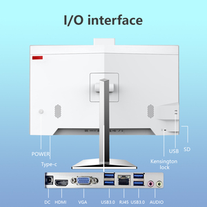 PC <span class=keywords><strong>de</strong></span> jeu LCD 23.8 pouces <span class=keywords><strong>de</strong></span> haute qualité Full Intel Core I3 I5 I7 Setup avec 8 Go 16 Go <span class=keywords><strong>de</strong></span> RAM 1 To Barebone All in One AIO Computers - Product Image 3