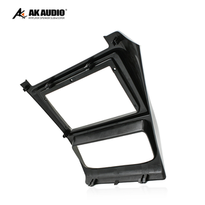 Marco de 9 Pulgadas para Reproductor de DVD de Coche Volkswagen <span class=keywords><strong>Fox</strong></span> 2014-2018, Marco para Radio con Navegación Android Auto, Plástico ABS - Product Image 4