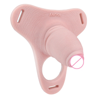 ANOSX, nuevo estilo, pene portátil con silicona Platino, tres tipos diferentes, juguete sexual para adultos, pene portátil para hombres y mujeres
