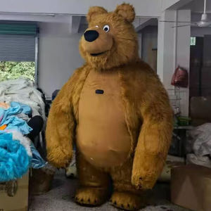 2m 2.6m Inflatable Gấu bắc cực Gấu Panda Linh Vật Trang phục động vật cosplay vui dài sang trọng - Product Image 4