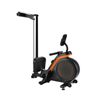 Rameur à résistance magnétique 16 niveaux, entraînement silencieux par courroie, écran LCD, entraîneur de fitness complet pour la maison, capacité 120 kg