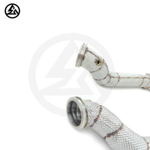 Tubo de Escape de Competición CSZ de Instalación Directa para Maserati Ghibli Levante Quattroporte <span class=keywords><strong>SQ4</strong></span> 3.0T, Tubos Rectos con Aislamiento Térmico - Product Image 6