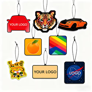 Khử mùi xe hơi treo giấy in logo tùy chỉnh, mùi thơm lâu dài, thiết kế riêng theo ý bạn - Product Image 2