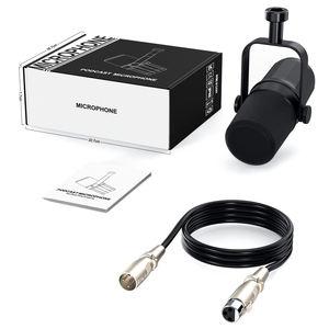 Microphone Dynamique Podcast Filaire XLR Entièrement Métallique Zimhome ZTT20X 2024 pour Enregistrement Studio - Product Image 2