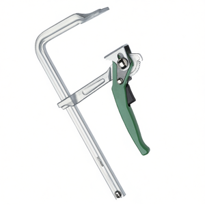 Ttake Quick Action Lever <b>Clamp</b> 300mm 140mm Steel Bench <b>Clamp</b> For Woodworking Metalworking - Product Image 2