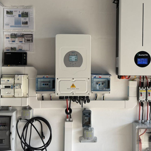 Hệ thống năng lượng mặt trời hoàn chỉnh <span class=keywords><strong>12kw</strong></span> cho gia đình, lai ghép, tấm pin mặt trời 8000w, bộ kit 10kw đầy đủ, hệ thống năng lượng mặt trời độc lập 10kw - Product Image 3