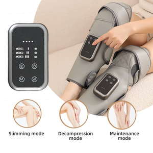 Masseur de jambes personnalisé <span class=keywords><strong>pour</strong></span> la circulation et la relaxation, masseur de mollets à pression d'air, masseur de jambes et de genoux avec chaleur - Product Image 2