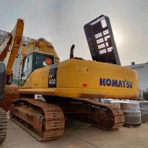 Excavatrice Komatsu Pc400-7 d'occasion, faible nombre d'heures de travail et bien entretenue, composants principaux (moteur, boîte de vitesses, PLC), poids opérationnel de 40 tonnes - Product Image 3