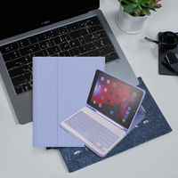 Étui clavier magnétique en cuir personnalisé avec support rabattable pour iPad Pro 11 – Moule exclusif