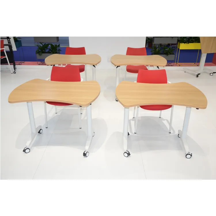 Hot Sale China Supplier Conference Office Modern Folding Training Table Foldable Training Room Table