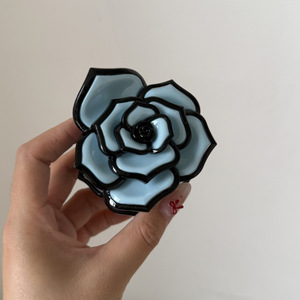 <b>Sweet</b> Cute Daisy Unisex Hawaiian Floral Small 6cm Daily Use Tropical <b>Flower</b> Rose Plastic Hair Clip - Product Image 4