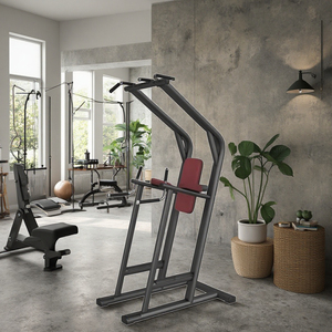 Macchina pressa per gambe a 45 gradi con supporto per immersione/mento per attrezzature sportive per esercizi - Product Image 6