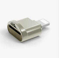 Adaptateur USB-C transfrontalier 10+ ports, lecteur de cartes mémoire Mini TF/SD pour téléphone portable, OTG, personnalisable, en alliage, en stock