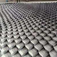 Grille de stabilisation de gravier en HDPE pour parking, allée et aménagement paysager
