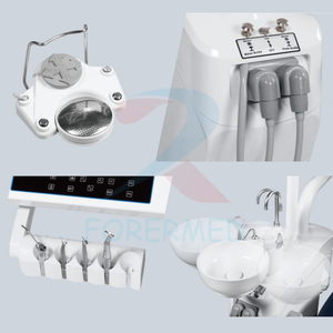 Hot Sale High Quality <strong>Dental</strong> Treatment <strong>Chair</strong> Touch Sreen Microfiber Leather Color Full Set Medical Equipment <strong>Dental</strong> <strong>Chair</strong> <strong>Unit</strong> - Product Image 4