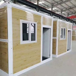 Casa contenedor plegable moderna a prueba de terremotos y huracanes espacio habitable prefabricado móvil con instalación rápida para uso escolar y hotelero - Product Image 1