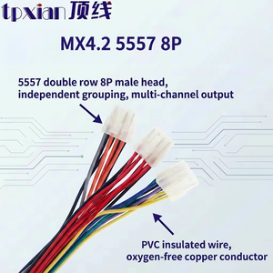 Kabel Splitter Molex 5557 Seri 24Pin ke Triple 8Pin Kustom Pabrik, Kabel Adaptor Terminal Daya Pitch Baris Ganda 4.2mm - Product Image 3