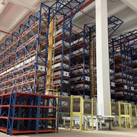 Étagères en acier robustes pour usage industriel, design modulaire, finition antirouille, pour stockage en entrepôt, capacité de charge lourde