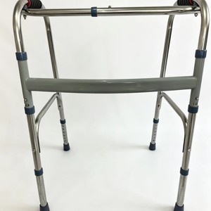 Barre parallèle en acier inoxydable Hengshunhe, aide à la marche réglable et pliable, support pour personnes âgées - Product Image 4