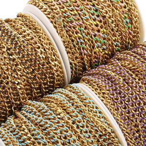 उत्कृष्ट स्टेनलेस स्टील रंगीन नमेल्ड कर्न चेन रोल के लिए रंग के कंगन गहने बनाने के लिए उपकरण - Product Image 4