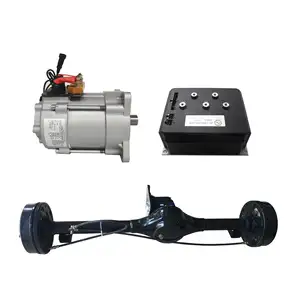 Shinegle 3000W Foc Sine Elektrische Scooter Motor 48V Bldc Motor Achteras Versnellingsbak Conversieset Voor Elektrische Golfkar/Driewieler