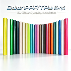 Película Protectora de Color TPU PPF de 7.5MIL, Adhesivo de Color Antiarañazos y Autoregenerable para Carrocería, Embalaje Nuevo OEM - Product Image 1