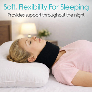 Collarín Cervical Ajustable de Espuma Viscoelástica Personalizado, Soporte para el Cuello Unisex para Alivio de Lesiones, Recuperación y Comodidad Diaria - Product Image 3