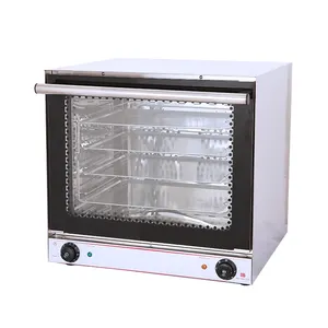 Điện đối lưu trên với hơi nước đa chức năng Lò nướng bánh mỳ Rotisserie Countertop Lò hơi đối lưu Combi lò