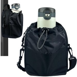 Sac bandoulière avec fixation magnétique pour bouteille d'eau, pochette de sport, organisateur de sac de gym, étui de rangement - Product Image 1