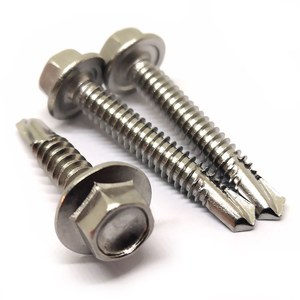 Tornillos Autorroscantes de Cola de Milano Hexagonales Externos de Acero Inoxidable 410, Zincados, Clase 10.9 12.9, Métricos - Product Image 3