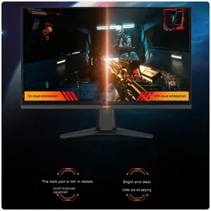 MSI mag275qf 27-inch 2K 180Hz IPS Máy tính để bàn Màn hình HDR Màn hình rộng thiết kế phẳng làm mới lưỡi đen màn hình chơi game cho <span class=keywords><strong>PC</strong></span> - Product Image 4