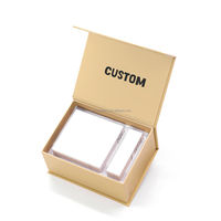Jeu de cartes de fête amusant pour adultes avec boîte de jeu personnalisée par le fabricant, impression de logo, avec 2 paquets de cartes séparés
