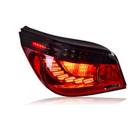 Pour BMW Série 5 E60, ensemble de feux arrière modèle SJC 2003-2010 ; Clignotants séquentiels LED au design écaille de dragon modifiés, douze