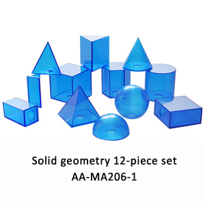 <span class=keywords><strong>La</strong></span> superficie del material didáctico de matemáticas para niños de escuela <span class=keywords><strong>primaria</strong></span> se puede ampliar el cubo de geometría Geometría sólida Modelo de conjunto de 9 piezas - Product Image 6