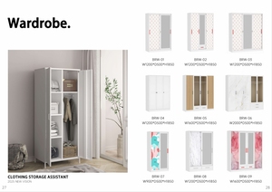 Muebles de Dormitorio Modernos, <span class=keywords><strong>Armario</strong></span> Metálico <span class=keywords><strong>con</strong></span> Puertas Corredizas de Vidrio, Almacenamiento Extensible de 4 Niveles, <span class=keywords><strong>Armario</strong></span> Independiente para Ropa - Product Image 3