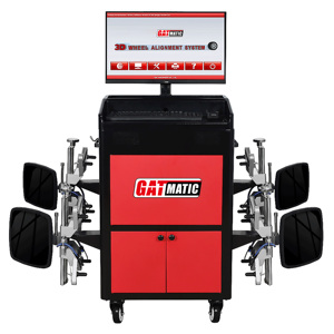 Nhà máy gatmatic giá CE chứng nhận hệ thống căn chỉnh bánh xe <span class=keywords><strong>3D</strong></span> tự động với công nghệ camera mục tiêu - Product Image 3